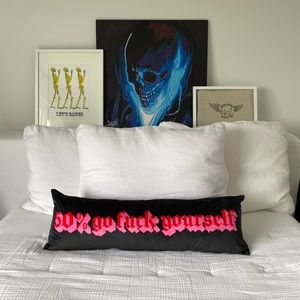 Velvet Badass Accent Pillow ✨